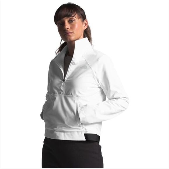 The North Face NEW Shelbe Raschel Reversible Pullover Jacket in Grey White XL - Picture 1 of 12